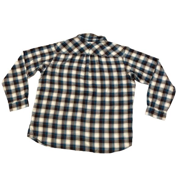 COLUMBIA Silver Ridge Plaid Button Down Shirt XXL - Picture 2 of 7